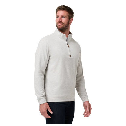 Travis Mathew Cloud 1/4 Zip Genser Herre Grå