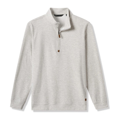 Travis Mathew Cloud 1/4 Zip Genser Herre Grå