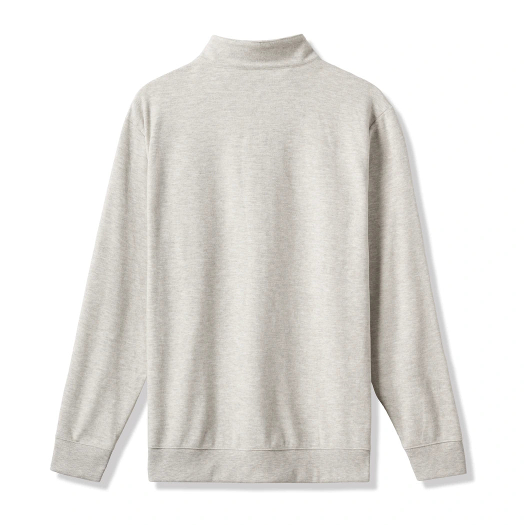Travis Mathew Cloud 1/4 Zip Genser Herre Grå