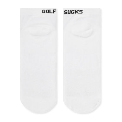 Travis Mathew Golf Sucks Ankelsokker Herre Hvit