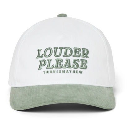 Travis Mathew Louder Please Caps Herre Hvit