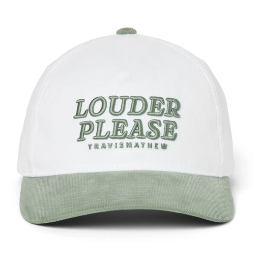 Travis Mathew Louder Please Caps Herre Hvit