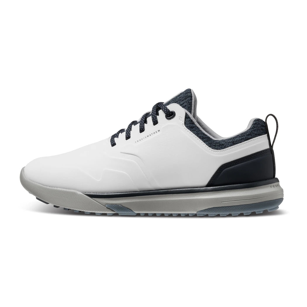 Travis Mathew The Daily Pro Hybrid Plus Golfko Herre White/total Eclipse