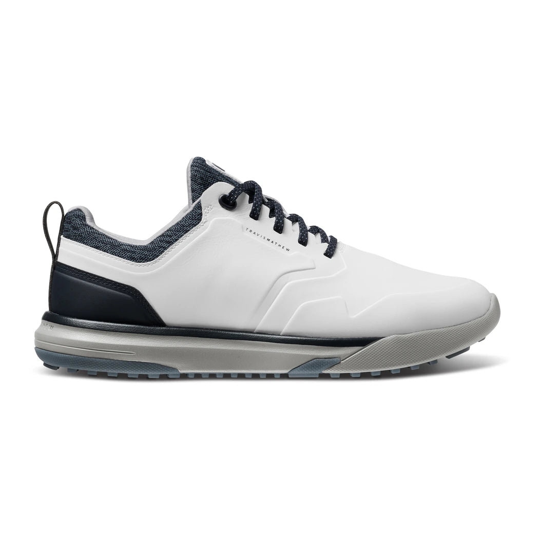 Travis Mathew The Daily Pro Hybrid Plus Golfko Herre White/total Eclipse