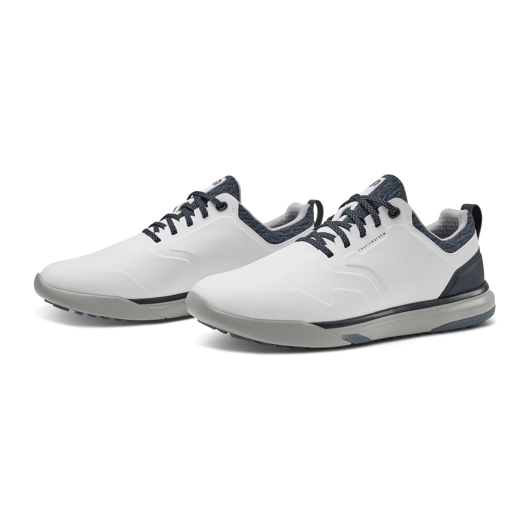 Travis Mathew The Daily Pro Hybrid Plus Golfko Herre White/total Eclipse