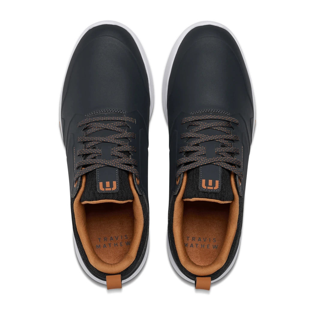 Travis Mathew The Daily Pro Hybrid Plus Golfsko Herre Ebony/almond