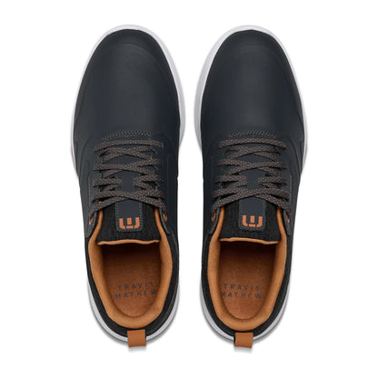 Travis Mathew The Daily Pro Hybrid Plus Golfsko Herre Ebony/almond