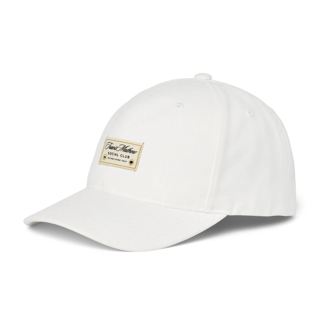 Travis Mathew Tm Social Club Caps Herre Hvit