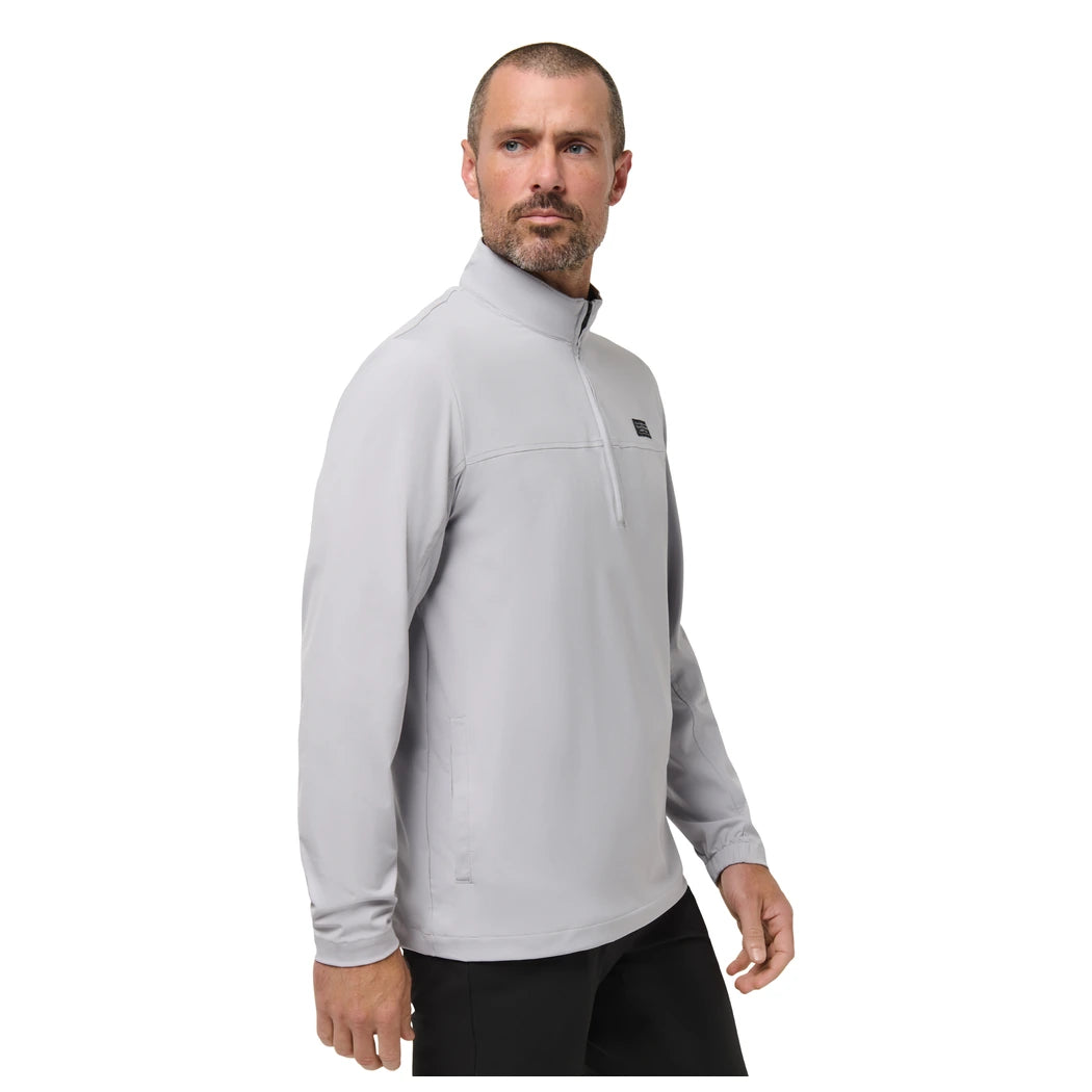Travis Mathew Wanderlust Quarter Zip Genser Herre Micro Chip