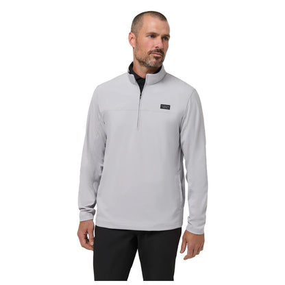Travis Mathew Wanderlust Quarter Zip Genser Herre Micro Chip