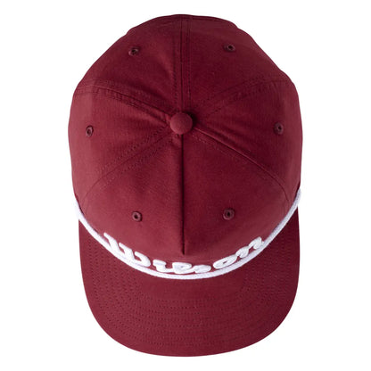 Wilson Retro Rope Caps Burgunder